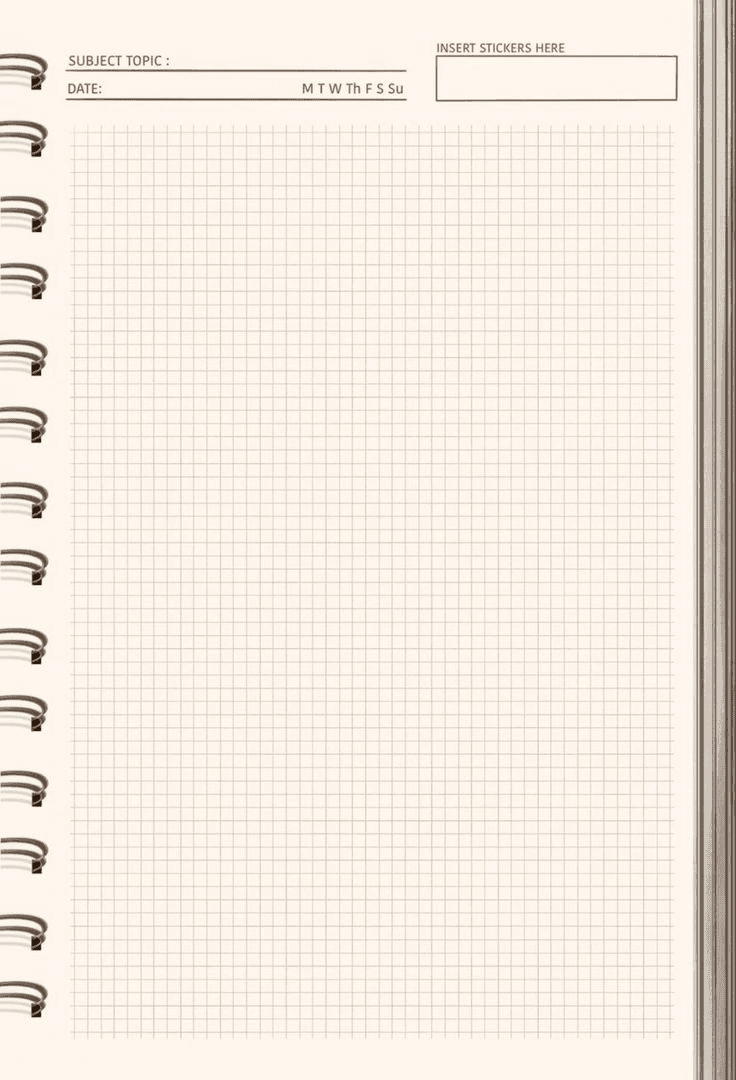 Sketchbook background